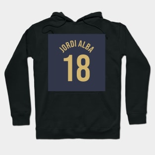 Jordi Alba 18 Home Kit - 22/23 Season Hoodie